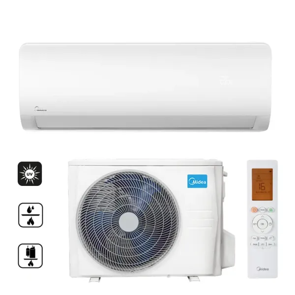 Midea Xtreme Save Pro MGP2X-12-SP 3,5 kW oldalfali split klíma Midea Xtreme Save Pro MGP2X-12-SP 3,5 kW oldalfali split klíma